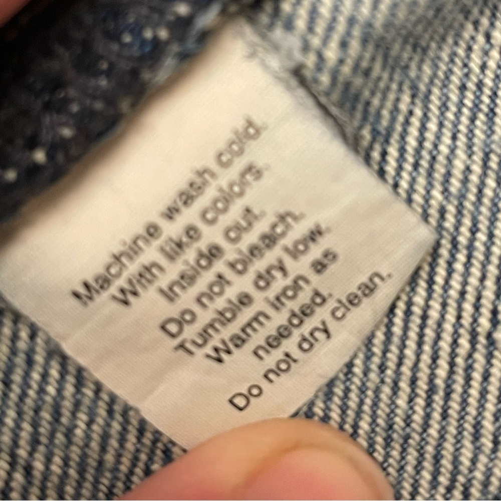 J. Crew Mid-Blue Cropped Jeans with Colorful Embroidered Hem - Picture 13 of 16